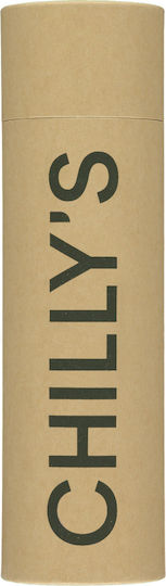 Chilly's Original Μπουκάλι Θερμός Ανοξείδωτο BPA Free 750ml Ασημί