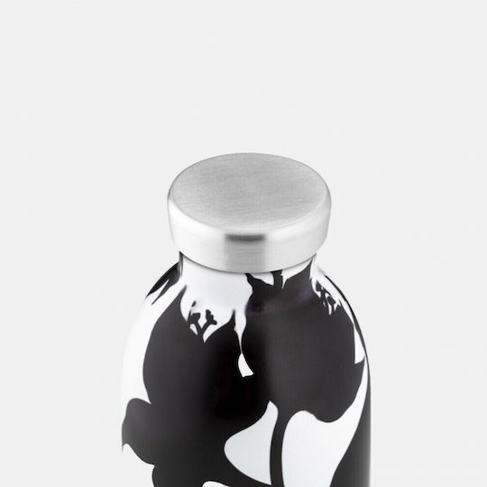 24Bottles Clima Μπουκάλι Θερμός Ανοξείδωτο BPA Free 500ml Μαύρο