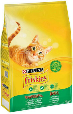 Purina Friskies Trockenfutter für erwachsene Katzen mit Huhn 1.5kg