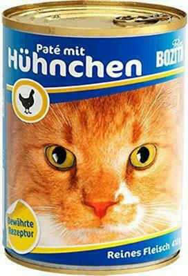 Bozita Wet Food for Cats In Can with Chicken Pate 1pc 410gr