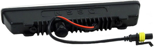 NSSC DRL 501HP Mini Φώτα Ημέρας Αυτοκινήτου σε σχήμα Μπάρας Universal 12 / 24V 10.64W 18.7cm 2τμχ