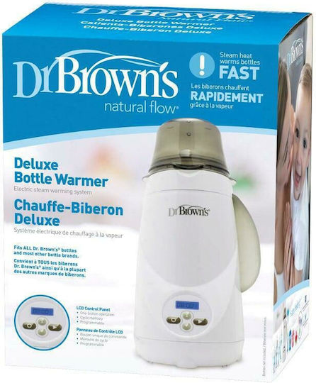 Dr. Brown's Digital Babyflaschenwärmer / Babykostwärmer mit Sterilisierungsfunktion Blue