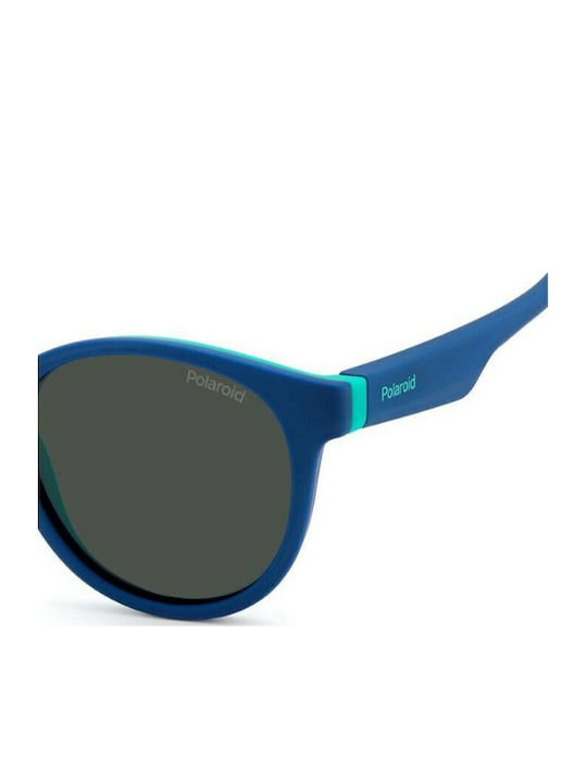 Polaroid Πεταλούδα Παιδικά Γυαλιά Ηλίου με Polarized Φακό Μπλε