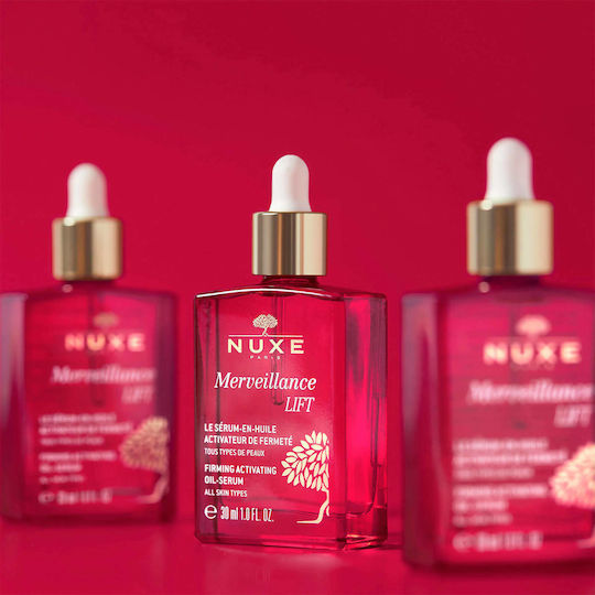 Nuxe Merveillance Lift Αντιγηραντικό Serum Προσώπου για Λάμψη & Lifting 30ml