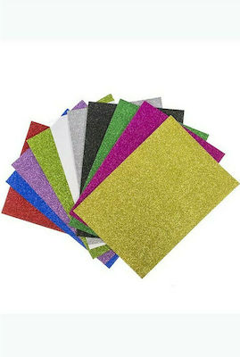 Groovy Canson Cardboard Glitter No3 10 Sheets 25x35cm