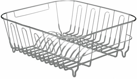 5Five Στραγγιστήρι Γούρνας Μεταλλικό Γκρι 37x33x13.5cm 5Five Στραγγιστήρι Γούρνας Μεταλλικό Γκρι 37x33x13.5cm