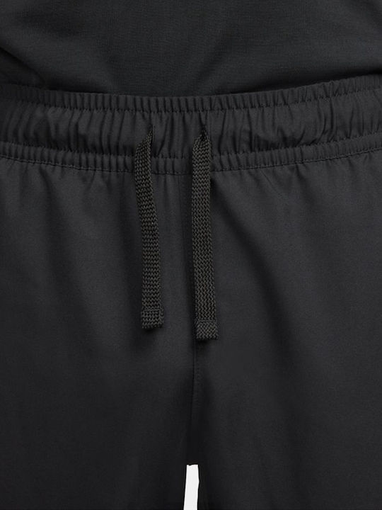 Sweatpants Dri-Fit Glossy with Elastic Black