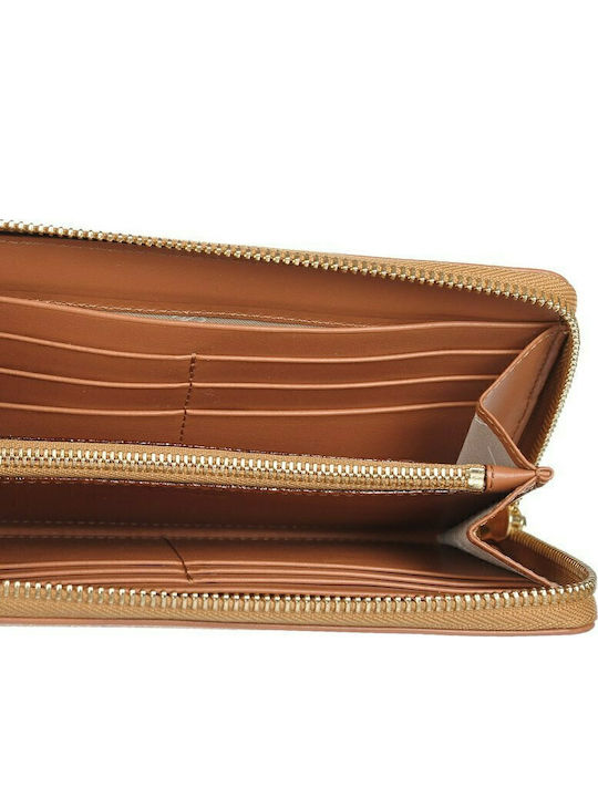 Large Women's Wallet Classic Tabac Brown