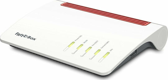AVM FRITZ!Box 7590 AX v2 Ασύρματο VDSL2 Modem Router Wi‑Fi 6 με 4 Θύρες Gigabit