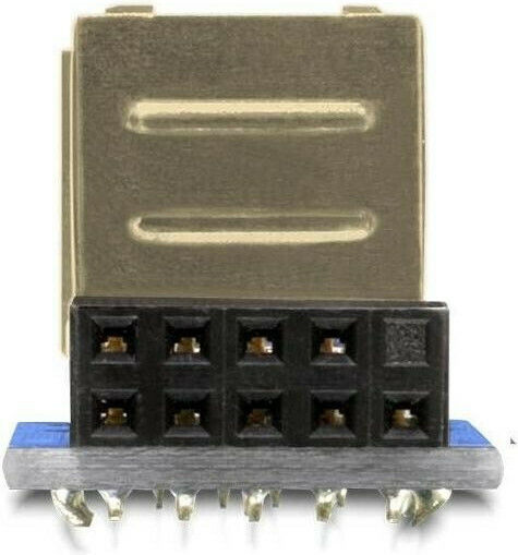 DeLock USB Pin Header Female to 2x USB2.0 Female (41825)