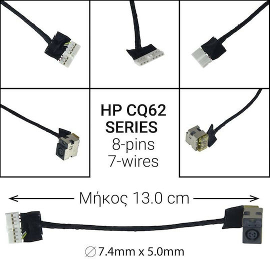 HP Βύσμα Alimentare cu Cablu pentru HP