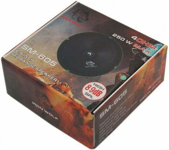 PerVoi Ηχείο Αυτοκινήτου 6.5" με 125W RMS (Woofer)