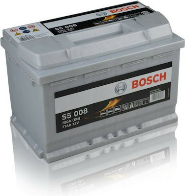 Bosch Μπαταρία Αυτοκινήτου S5008 με Χωρητικότητα 77Ah και CCA 780A