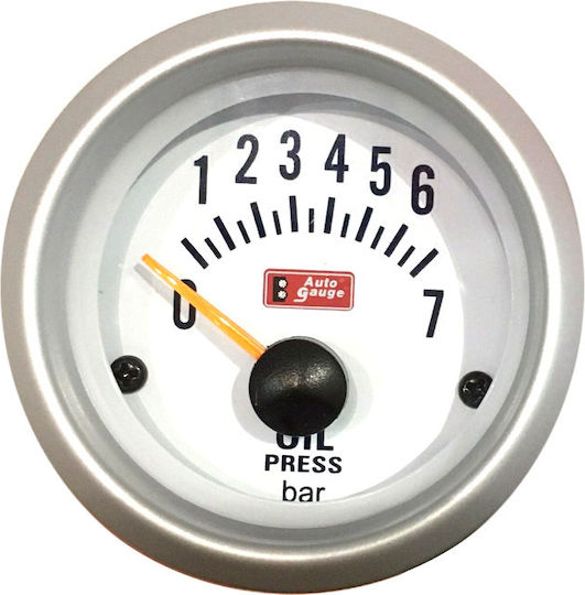 Auto Gauge Instrument analogic Presiunea uleiului Pentru mașină 58mm pentru montare pe Tabloul de bord