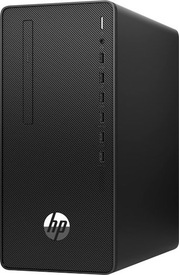 HP Pro 300 G6 MT Desktop PC (i3-10100/8GB DDR4/256GB SSD/W10 Pro) με Πληκτρολόγιο (International English)