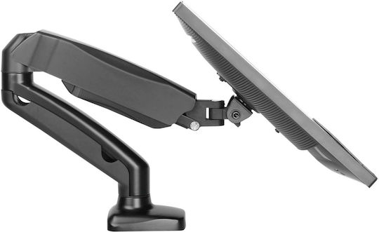 Icy Box Βάση Γραφείου Οθόνης έως 27" με Βραχίονα (IB-MS303-T)