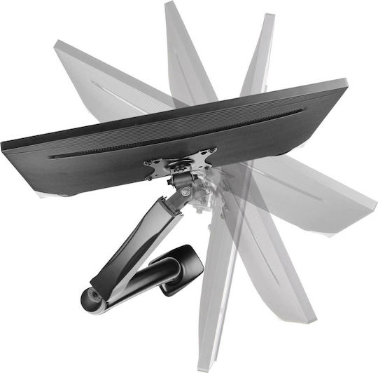 Icy Box Βάση Γραφείου Οθόνης έως 27" με Βραχίονα (IB-MS303-T)