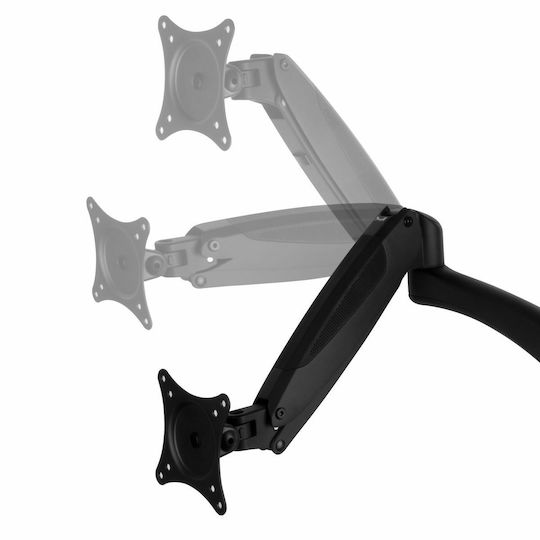 Arctic Z2-3D (Gen 3) Stand Desk Mounted for 2 Monitors up to 34" with Arm