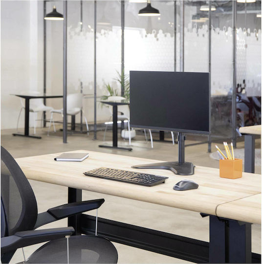 Fellowes Freestanding Επιτραπέζια Βάση Οθόνης έως 32" με Βραχίονα