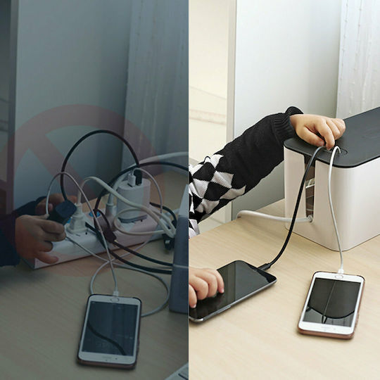 Ugreen LP110 Small Кабелна кутия Черен 1бр