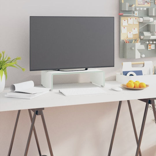 vidaXL Desktop Stand Monitor Transparent (244142)