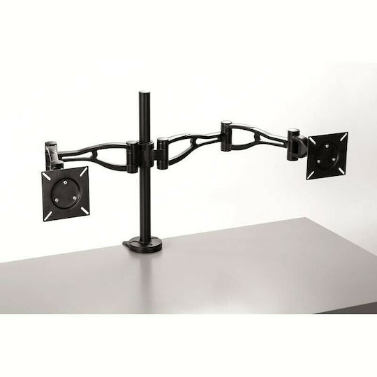 Fellowes Professional Επιτραπέζια Βάση για 2 Οθόνες έως 36" με Βραχίονα
