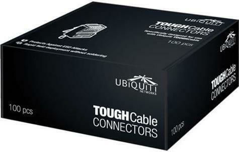 Ubiquiti TOUGHCable Ștecher RJ-45 masculin Cat5e 100buc Argintiu (TC-CON-100)