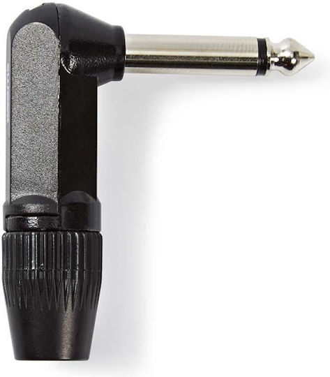 Nedis Plug 6.3mm Jack mono male Black (COTP23902BK)