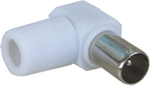 Alcad Plug Coaxial male Whitr (61978)