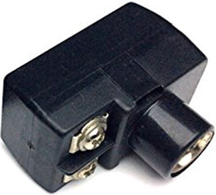 KAL Electronics Ștecher Coaxial masculin Negru (10-4075)