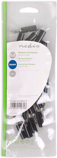 Nedis 25x Banana male (CAVC26900BK)