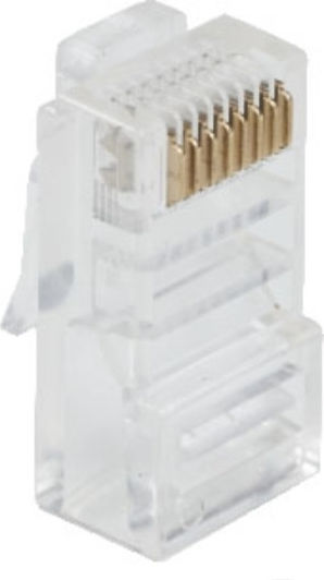 Central Βύσμα RJ-45 male Διάφανο (010429)