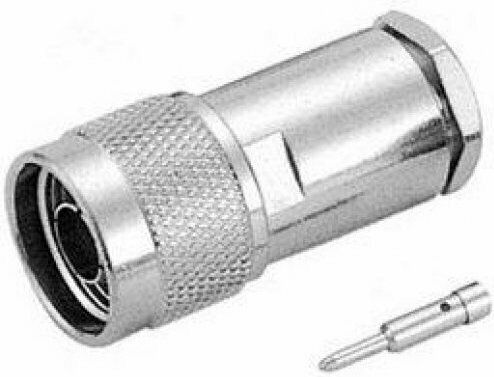 Ultimax V7304AT Βύσμα N-Connector male Ασημί 01.102.0004