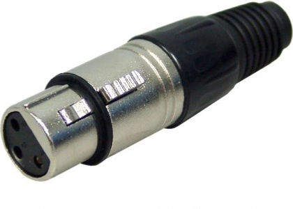 Muzik Plug XLR female Black