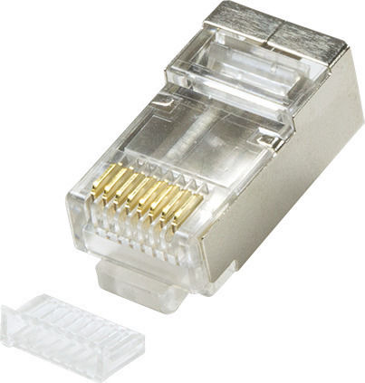 LogiLink Stecker RJ-45 männlich Cat5e 100Stück Transparent (MP0004)