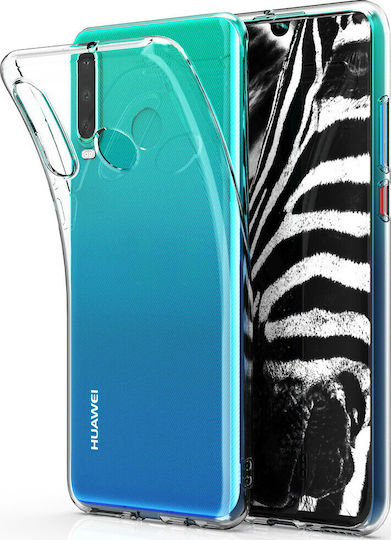 Back Cover Σιλικόνης 0.3mm Διάφανο (Huawei P30 Lite)