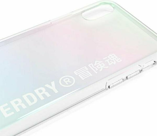 Superdry Snap Umschlag Rückseite Silikon Game Dient (iPhone X / Xs)