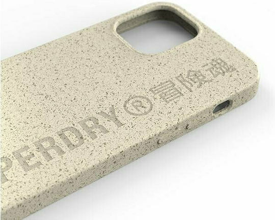 Superdry Snap Umschlag Rückseite Kunststoff Sand (iPhone 12 / 12 Pro)