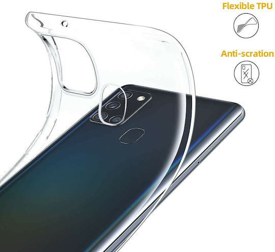 Ancus Back Cover Σιλικόνης Διάφανο (Galaxy A21s)