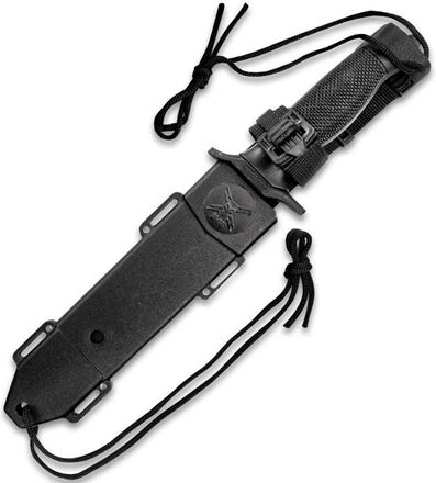 United Cutlery M48 Tactical Combat Commando Нож Черен в Калъф