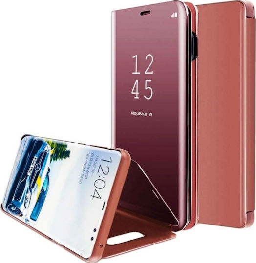 Hurtel Clear View Book Plastic Rose Gold (Poco M3 / Redmi 9T)