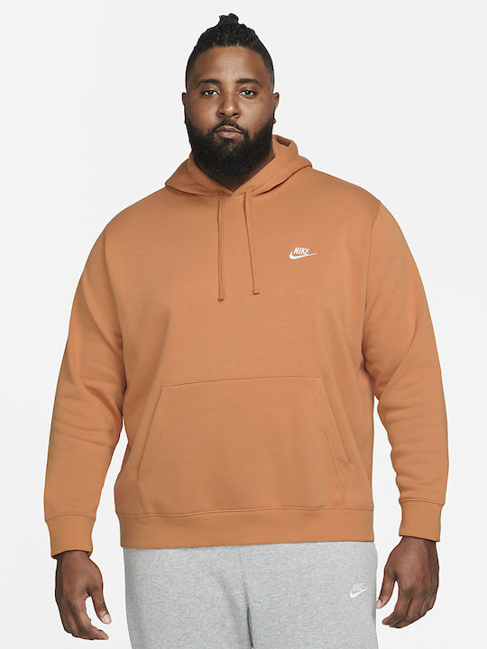 Club Sweatshirt with Hood Hot Curry