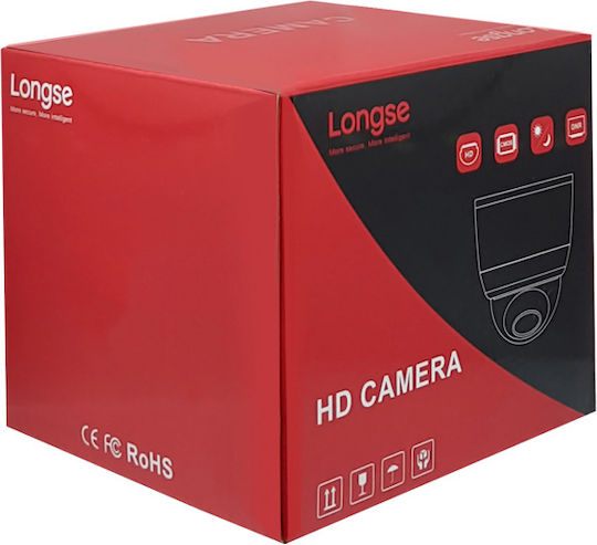 Longse CMSBFG200 IP Überwachungskamera Full HD 1080p Wasserdicht mit Mikrofon und Objektiv 2.8mm