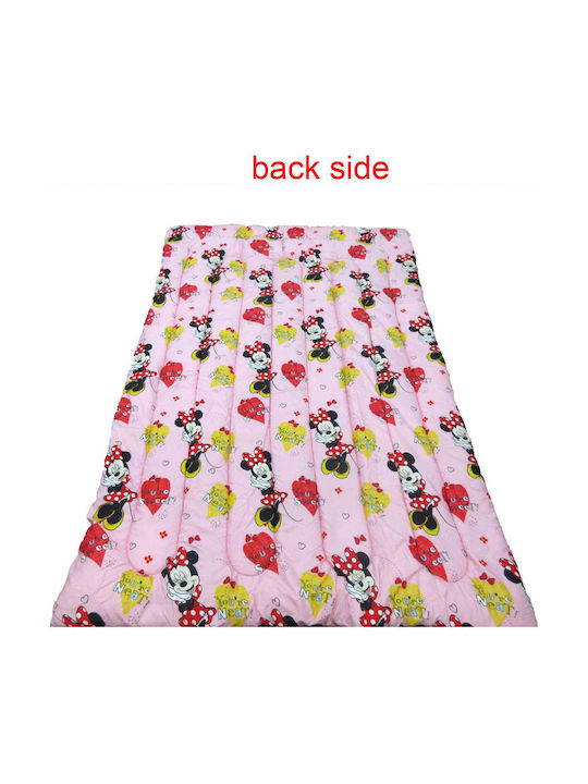 Dimcol Pătură Pentru Copii Single Minnie Multicolor 160x250 cm