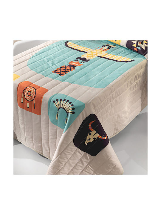 Saint Clair Kids Quilt Single Indian Multicolour 160x220cm