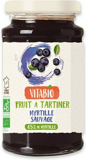 Vitabio Bio Marmelade Blaubeere Ohne Zuckerzusatz 290gr