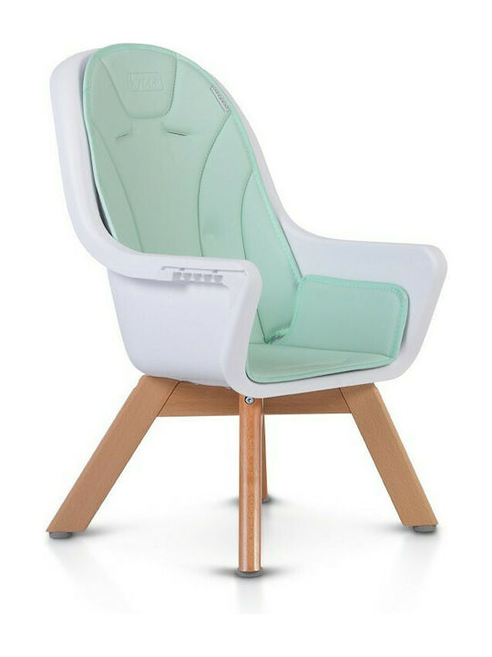 Cangaroo Hygge Столово Столче 2 В 1 С Регулируема Височина Ментово