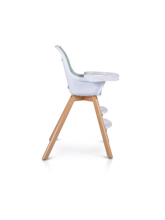 Cangaroo Hygge Столово Столче 2 В 1 С Регулируема Височина Ментово