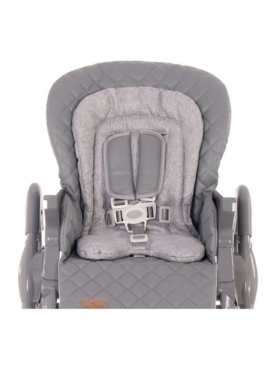 Lorelli Appetito Pliabil Scaun de Masă pentru Copii cu Cadru Metalic Blue
