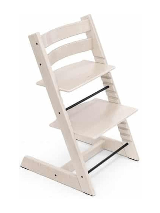 Stokke Tripp Trapp Столово Столчe с Регулируема Височина Whitewash